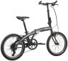 Велосипед 20" Pride MINI 8 2024 темно-сірий Фото - 2