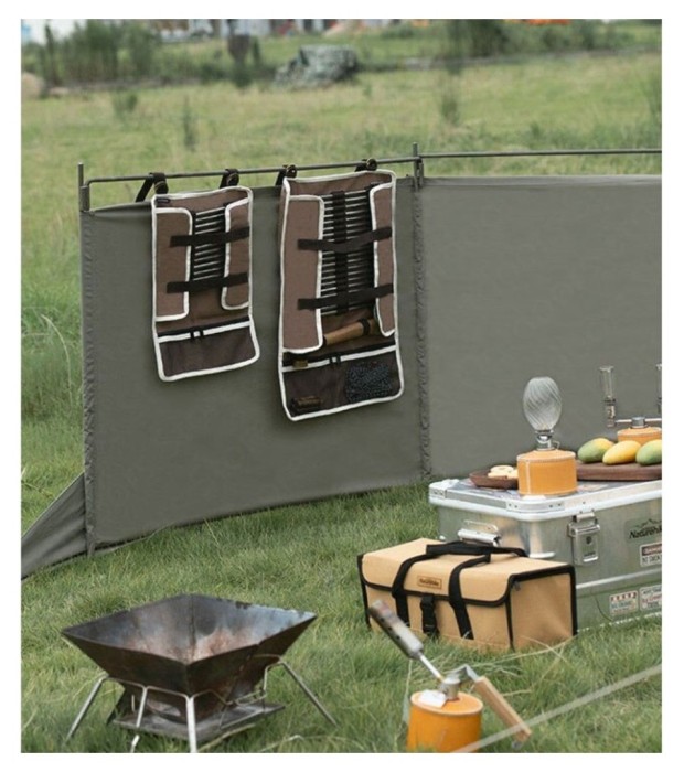 Чохол-органайзер Naturehike для кілочків (маленький) NH20PJ093, коричневий