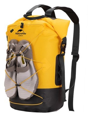 Рюкзак водонепроникний Naturehike NH21FSB04, 20л, жовтий