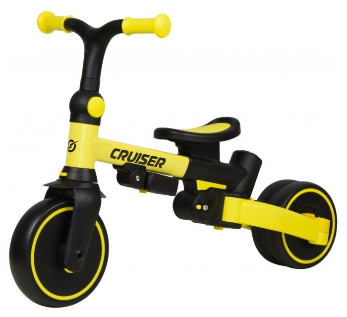 Біговел Tri-cycle 6in1 Cruiser Milano 002 yellow (Жовтий)