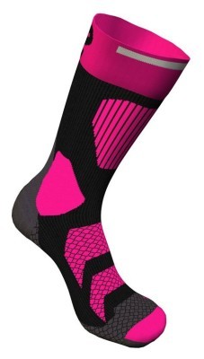 Носки для туризму жіночі K2 TECH IN-LINE SKATING 35-38 Black/neon fuxia (12712)