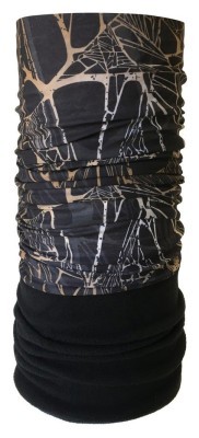 Бандана-бафф багатофункціональна Level SPIDERWEB One size Black/brown (LSMS21U4M)