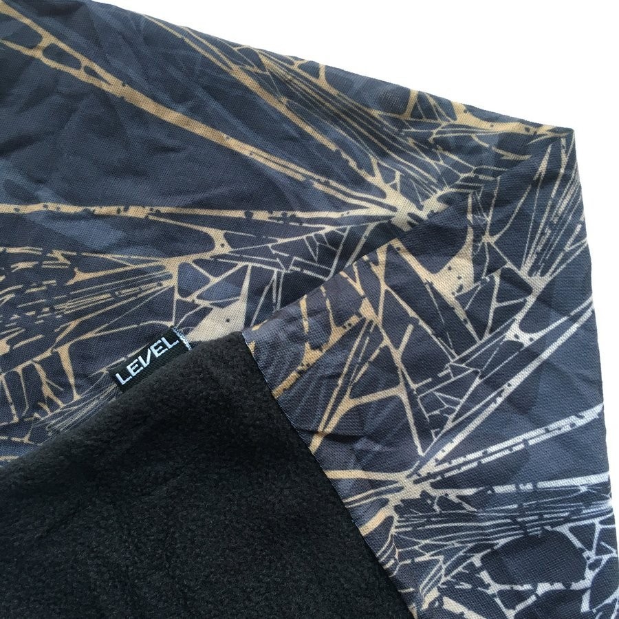 Бандана-бафф багатофункціональна Level SPIDERWEB One size Black/brown (LSMS21U4M)