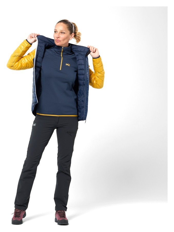 Кофта жіноча флісова Millet SENECA TECNO II PO W S Saphir 7317 (MIV9177-WRH)