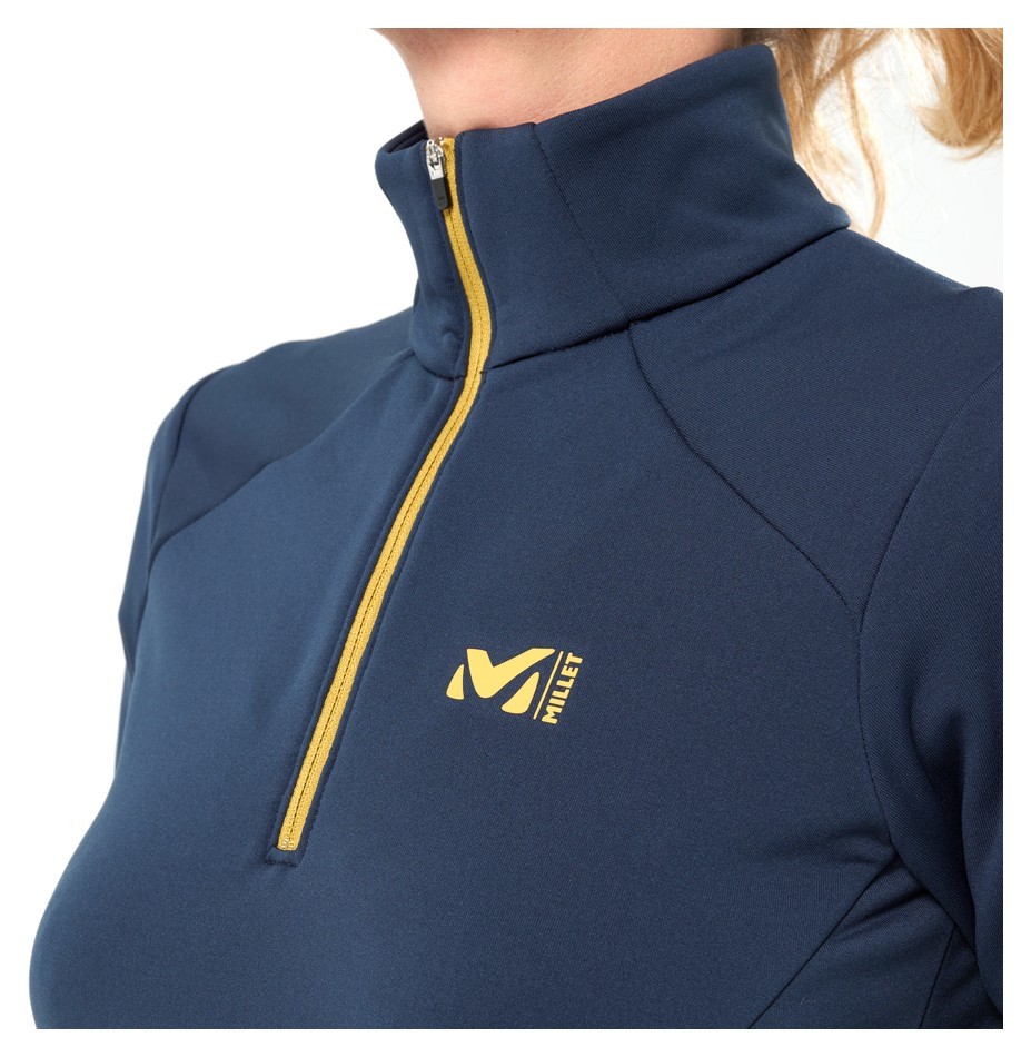 Кофта жіноча флісова Millet SENECA TECNO II PO W S Saphir 7317 (MIV9177-WRH)