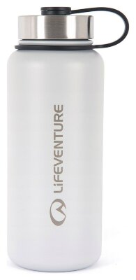 Lifeventure термофляга Stainless Steel Flask 1 L light grey