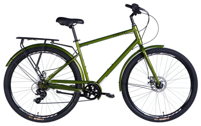 Велосипед ST 28" Dorozhnik COMFORT MALE DD FR рама-20" болотно-зелений 2025