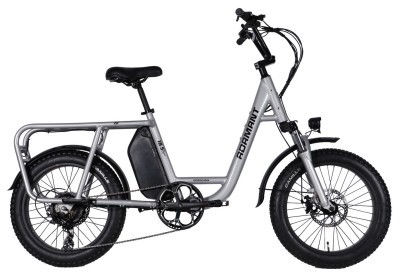 Велосипед з електроприводом 20" AL Dorozhnik ADAMANT DD FR рама-18,5" 48B 17.5А*г 500Вт срiблястий 2026