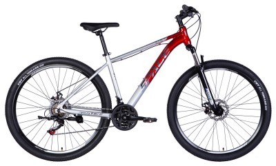 Велосипед AL 29" SPACE PHAETON DD FR рама-18" сріблясто-червоний 2026