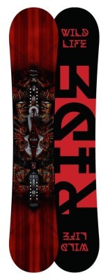Сноуборд Ride Wild Life 161 Black/Red (1250018)