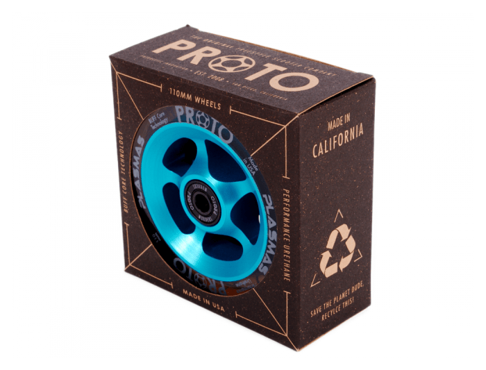 Колеса для трюкового самокату Proto Plasma Pro Scooter Wheels 2-Pack 110mm - Electric Blue