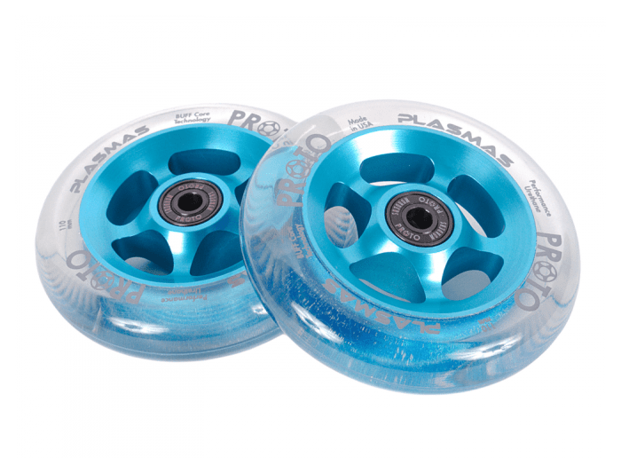 Колеса для трюкового самокату Proto Plasma Pro Scooter Wheels 2-Pack 110mm - Electric Blue