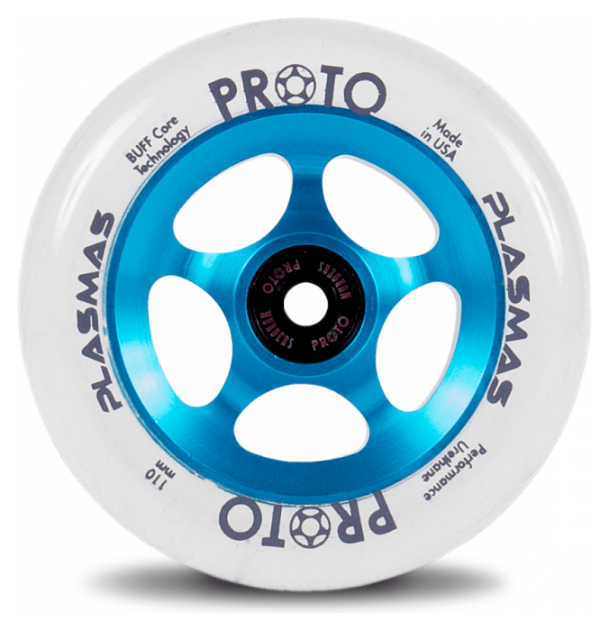 Колеса для трюкового самокату Proto Plasma Pro Scooter Wheels 2-Pack 110mm - Electric Blue
