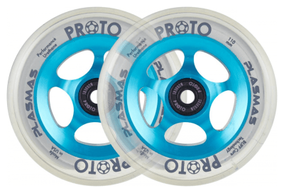 Колеса для трюкового самокату Proto Plasma Pro Scooter Wheels 2-Pack 110mm - Electric Blue
