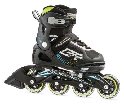 Роликові коньки дитячі Bladerunner PHASER 32-35 (1.0) 205-220мм Black/green (0T910000 T83)