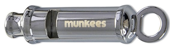 Munkees 3397 брелок-свисток Whistle Bobby grey