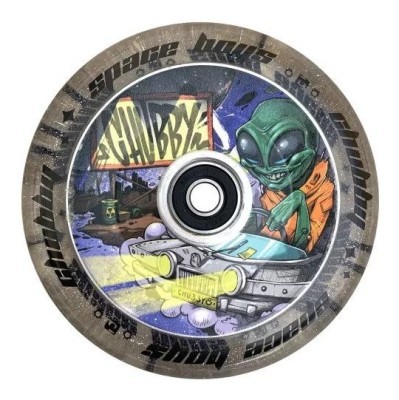 Колесо для трюкового самокату Chubby Spaceboys 110мм х 24мм - Alien