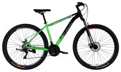 Велосипед AL 29" SPACE PHAETON DD FR рама-18" зелено-чорний 2026