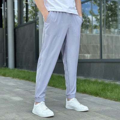 Чоловічі легкі джогери із софту сірі Pobedov Weekend