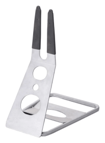 Стійка для велосипеда (підставка під вісь колеса) KL-BS02 (сріб.)