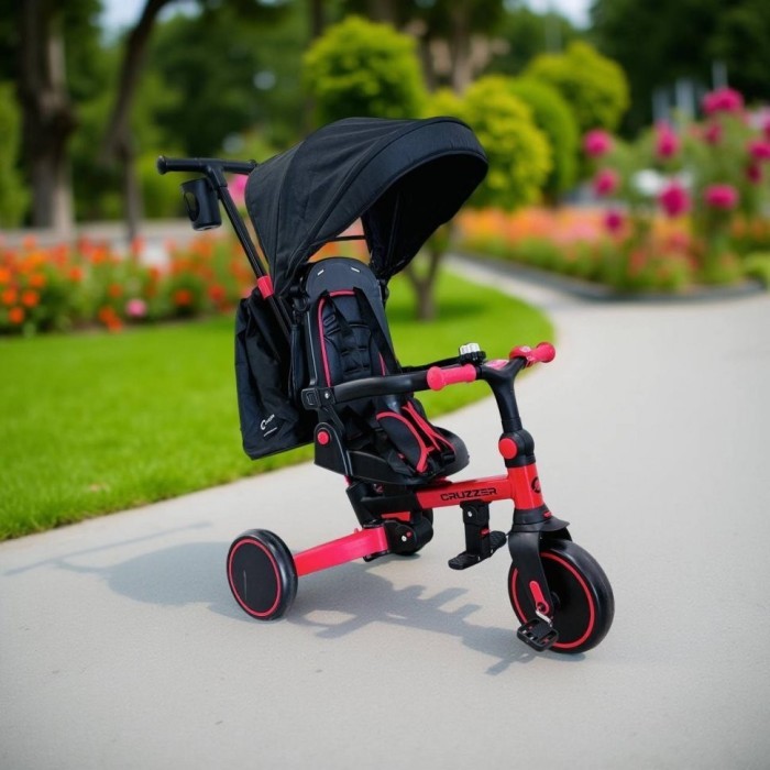 Біговел Tri-cycle 6in1 Cruiser Milano 002 red (Червоний)