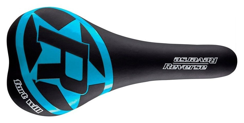 Сідло для велосипеда Reverse FORT WILL STYLE Black/blue (40319)