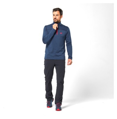 Кофта флісова чоловіча Millet SENECA TECNO PO M M Saphir 7317 (MIV8900-WRH)