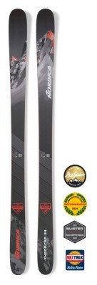 Лижі гірські (без кріплень) Nordica ENFORCER 94 179см Grey/red (0A130800) WRH