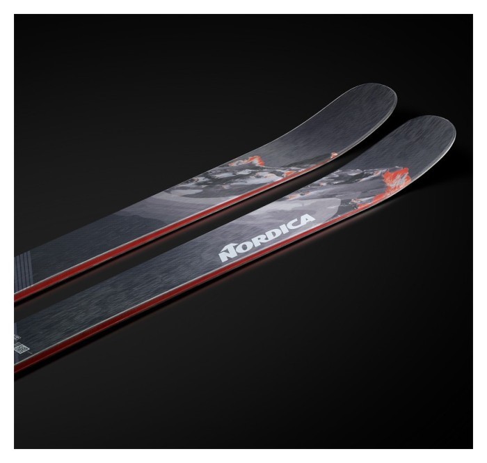 Лижі гірські (без кріплень) Nordica ENFORCER 94 179см Grey/red (0A130800) WRH