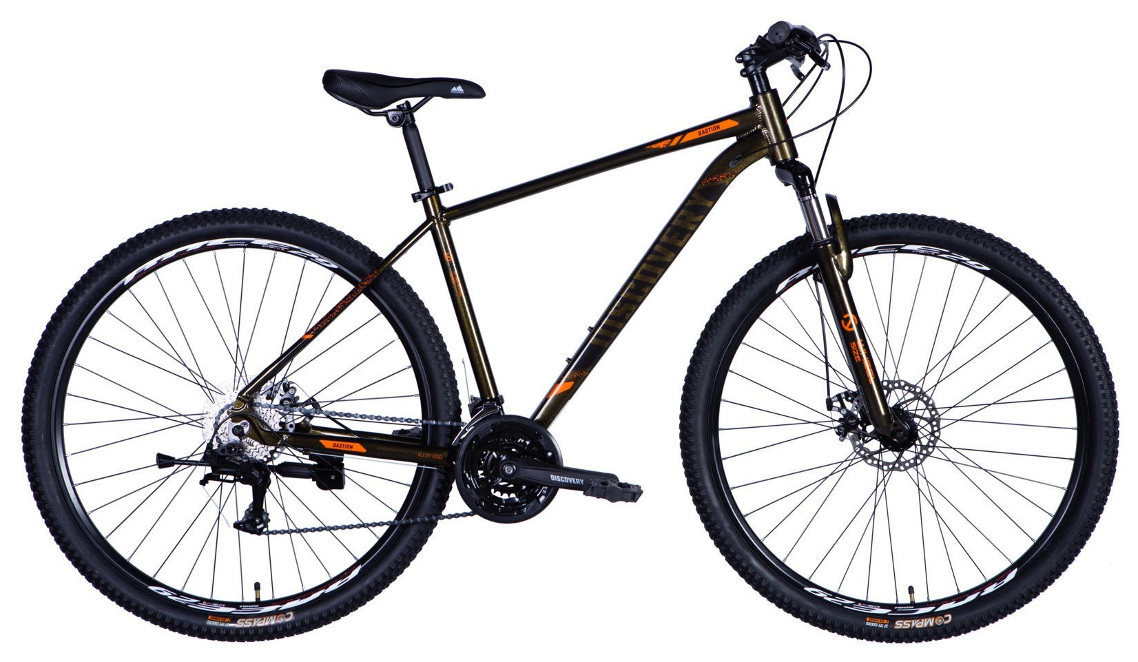 Велосипед AL 29" Discovery BASTION DD CS рама-19" коричневий 2025