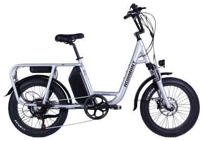 Велосипед з електроприводом 20" AL Dorozhnik ADAMANT HDD рама-18,5" 48B 17.5А*г 750Вт срiблястий 2026