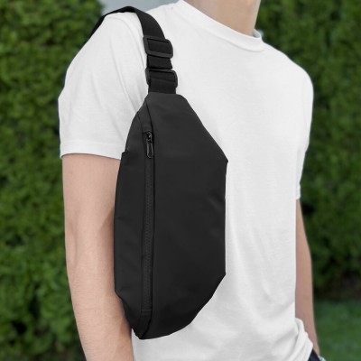 Чоловіча бананка чорна Pobedov Minimal