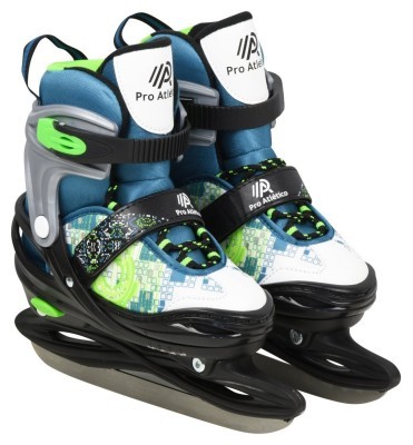 Льодові коньки Pro Atletico L (38-41) green (1 шт.)