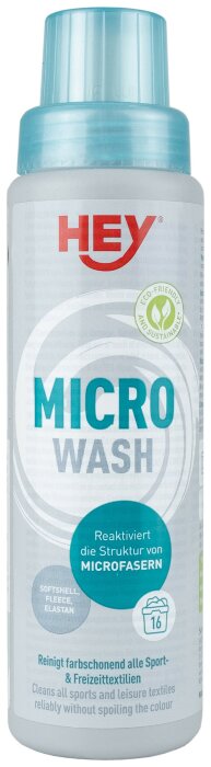 Прання виробів з мікроволокон та фліса HeySport Micro Wash 250ml (20742000)