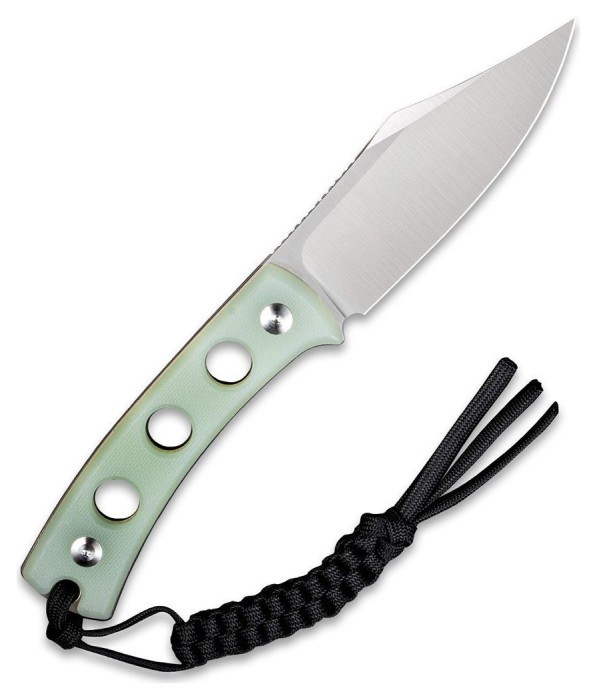 Ніж фіксований туристичний Sencut Waxahachie, (9.4 см) 9Cr18MoV / G10 світло-зелений