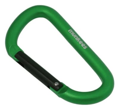 Munkees 3208 карабін D 8 мм x 80 мм green green