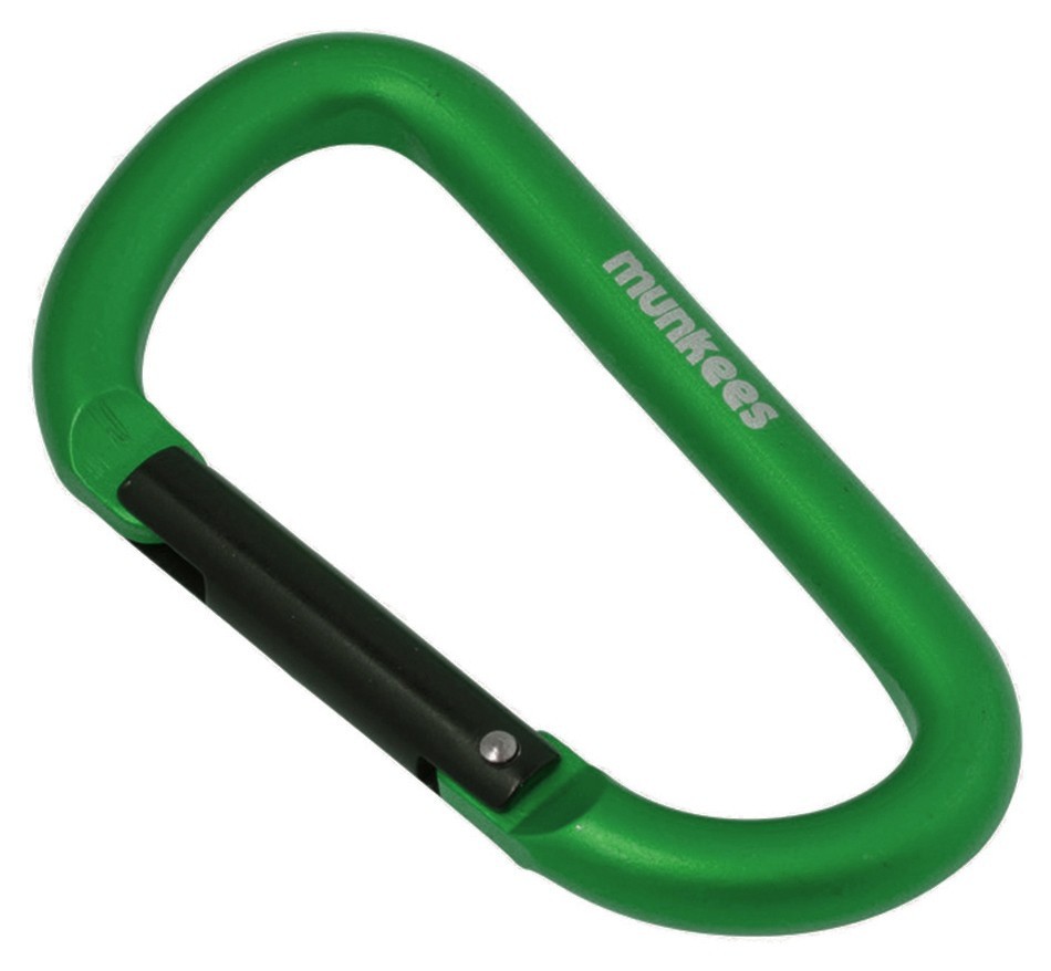 Munkees 3208 карабін D 8 мм x 80 мм green green