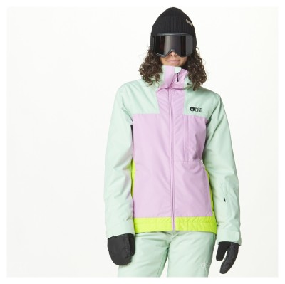 Picture Organic куртка лижна Seakrest W 2025 silt green-orchid-acid lime M