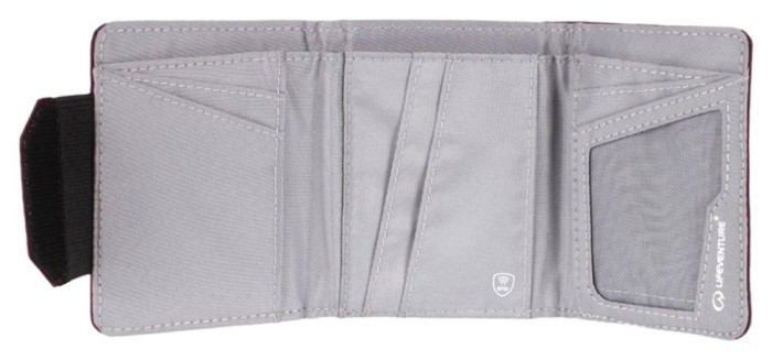 Lifeventure гаманець Recycled RFID Wallet plum