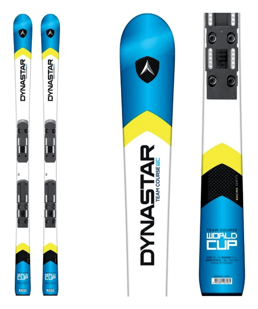Лижі гірські (комплект) для підлітків Dynastar TEAM COMP TEAM 4 110см White/Blue (DACBB01+FC0A040)