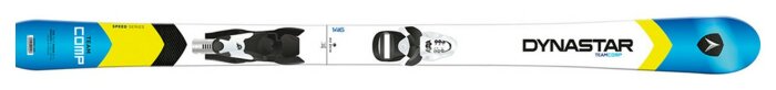 Лижі гірські (комплект) для підлітків Dynastar TEAM COMP TEAM 4 110см White/Blue (DACBB01+FC0A040)