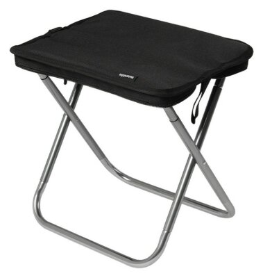 Стілець складаний Naturehike CNK2550JJ011, алюміній, чорний