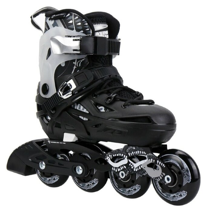 Дитячі розсувні ролики Flying Eagle S6S Junior чорні