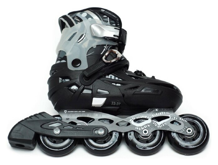 Дитячі розсувні ролики Flying Eagle S6S Junior чорні