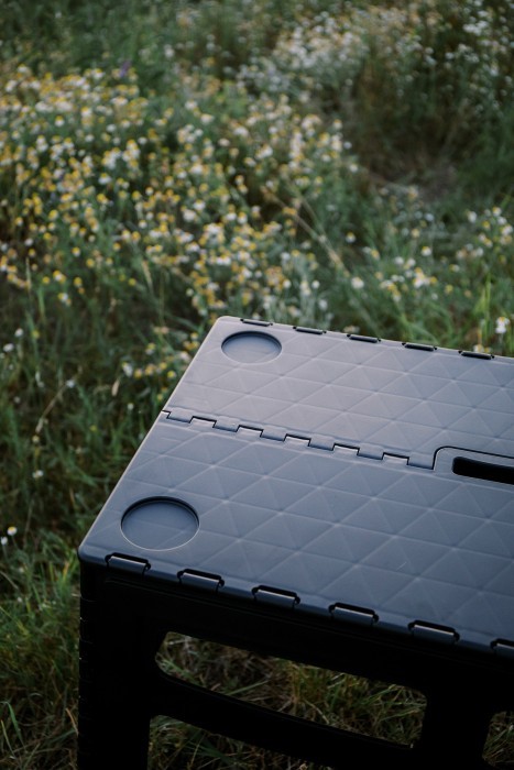 Стіл Tribe Camp Table Low пластиковий T-EF-0003-black