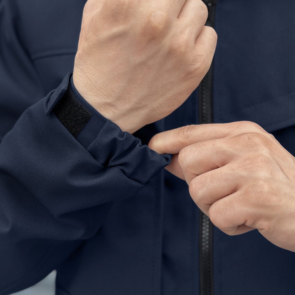 Темно-синя чоловіча повсякденна куртка на весну і осінь Pobedov Shum