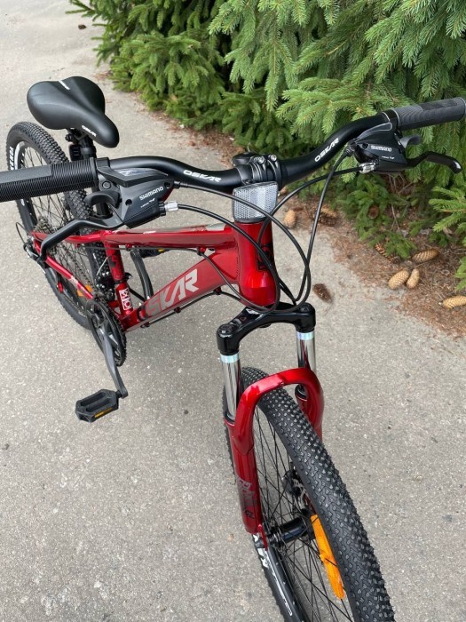 Велосипед Oskar 24"Cyber червоний 2026