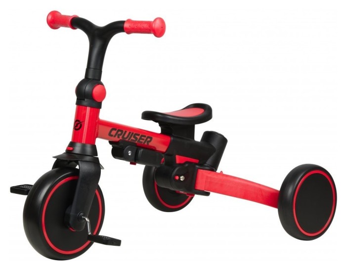 Біговел Tri-cycle Cruiser Milano 001 red (Червоний)