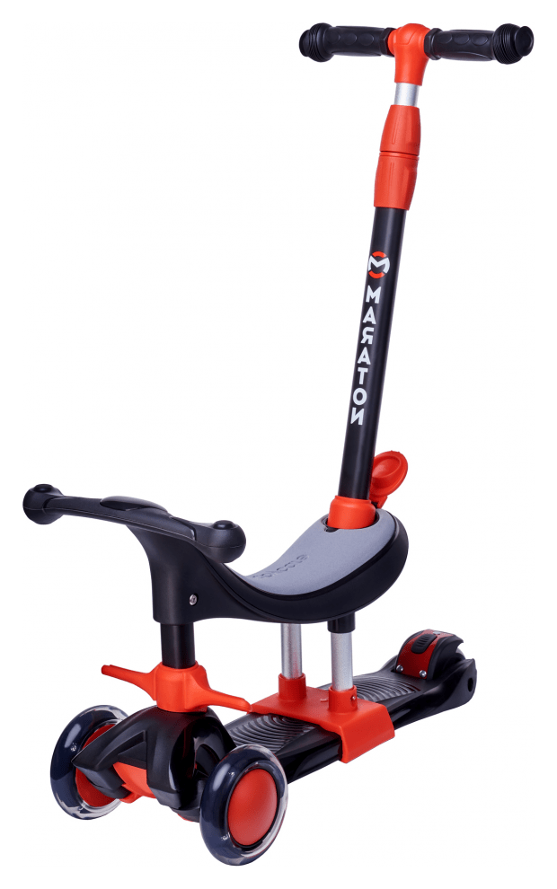 самокат Maraton Credo II B 5 in 1 (Черный)