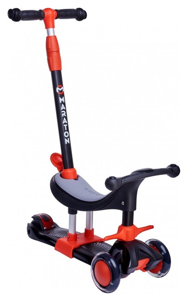 самокат Maraton Credo II B 5 in 1 (Черный)